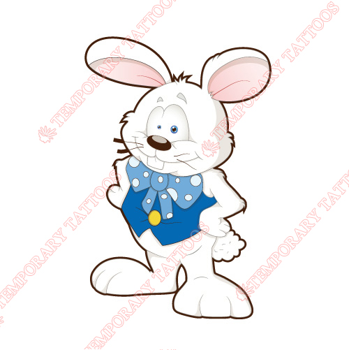 Rabbit Customize Temporary Tattoos Stickers NO.8923